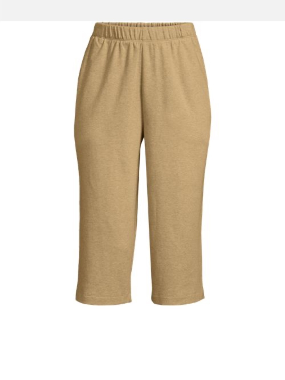 New Lands' End Women's Capri Pants French Peony